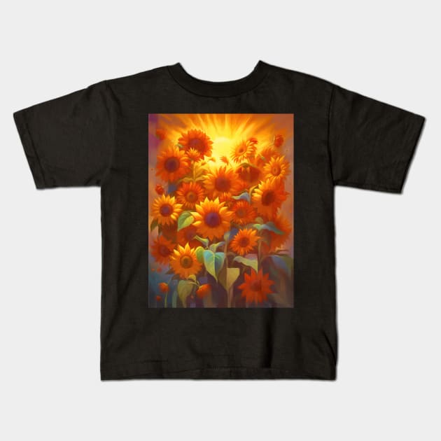 Warmth Kids T-Shirt by secretgardener